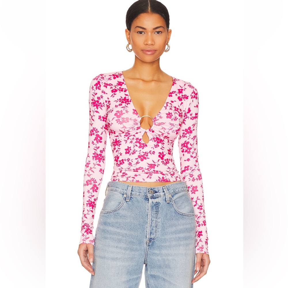 Lovers and Friends Marais Top in Fiona Floral